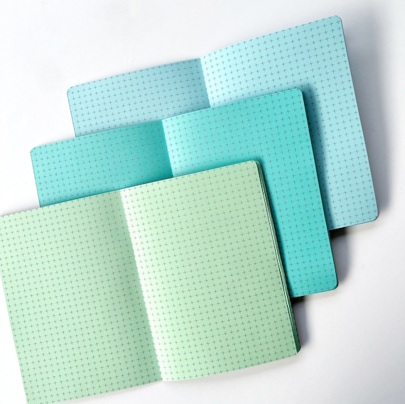 CROSS GRID Traveler's Notebook Insert - Choice of 23 Colors and 8