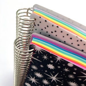 SPRING RAINBOW Spiral Classic Notebook
