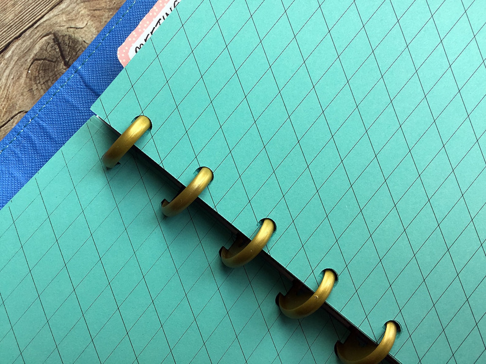 CALLIGRAPHY Hand Lettering Planner Paper Fits Happy Planner Etsy