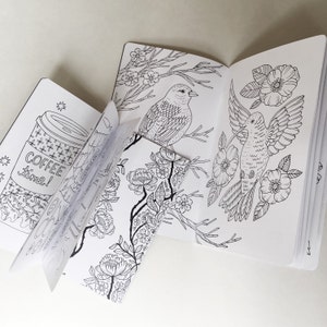 COLORING BOOK Volume 3 Traveler's Notebook Insert available in 7 sizes zdjęcie 2