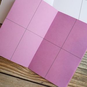 8 BOX VERTICAL DIY Travelers Notebook Insert B6 B6 slim Pocket Standard Cahier Pocket Passport A6 Personal