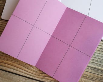 8 BOX VERTICAL DIY Travelers Notebook Insert B6 B6 slim Pocket Standard Cahier Pocket Passport A6 Personal