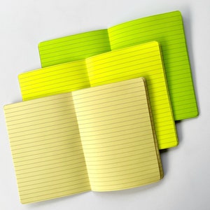 Inserto para cuaderno de viajero WIDE LINED Elección de 23 colores y 8 tamaños imagen 2