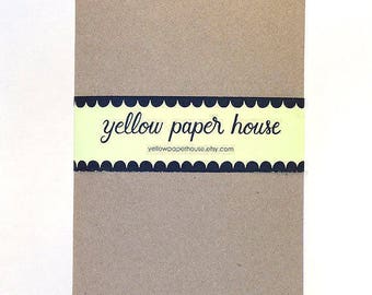 TRAVELERS NOTEBOOK INSERT - BLANK – Yellow Paper House