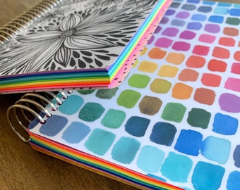 ULTIMATE RAINBOW Spiral Classic Notebook