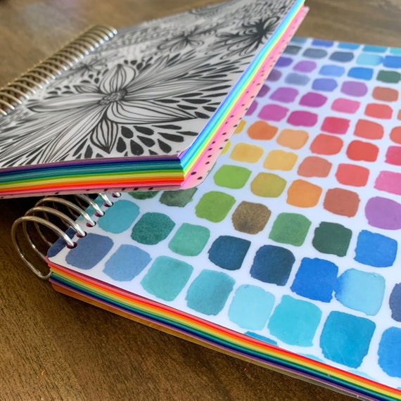Mini Spiral Notebooks, 6 Pastel Colors (3 x 5 In, 12 Pack)