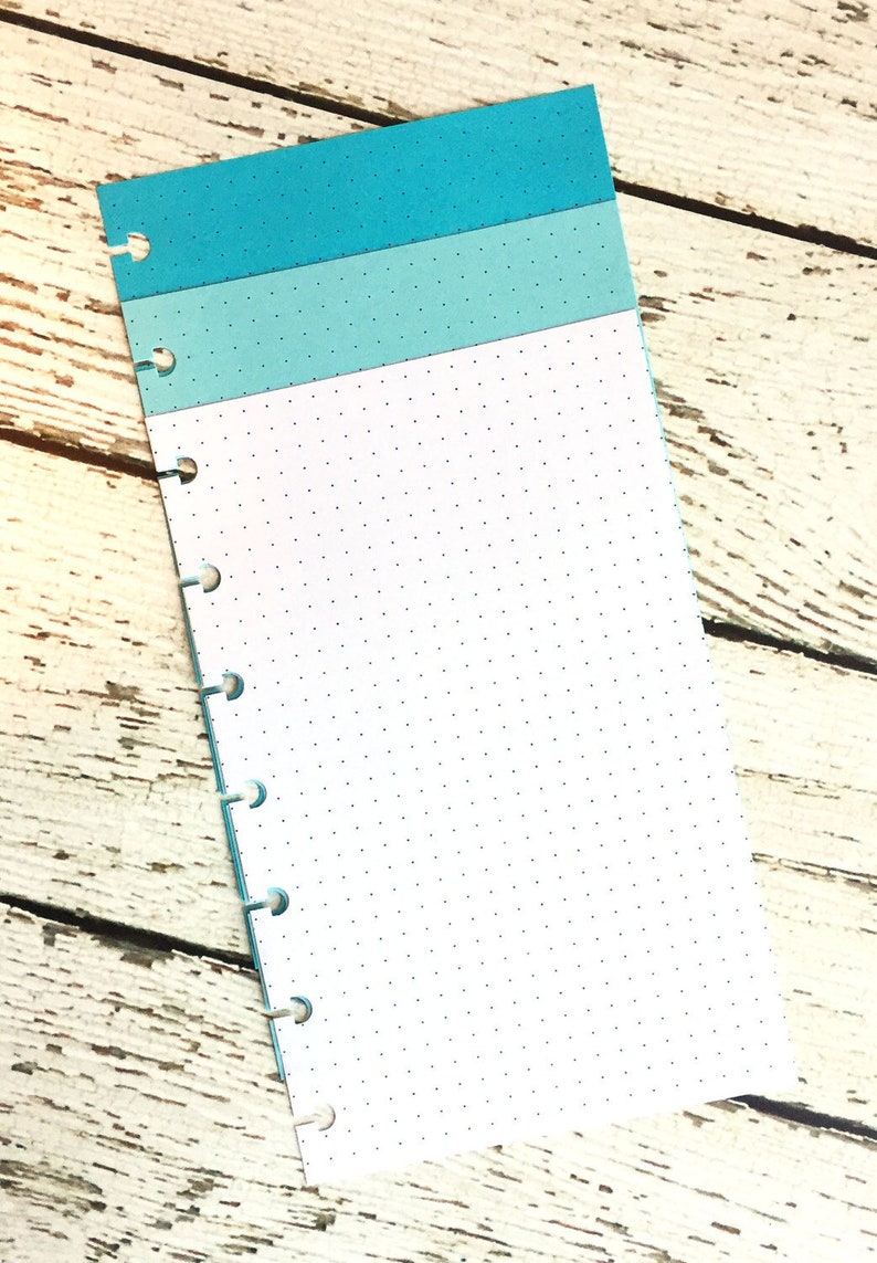 WINTER WONDERLAND Planner Paper fits Happy Planner Big & Levenger Circa Letter size Planners image 1