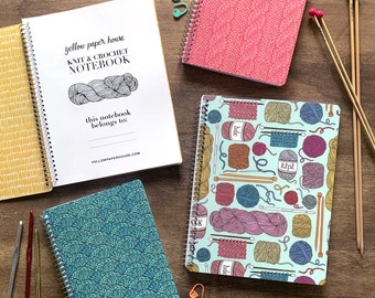 Spiral Knit & Crochet Notebook