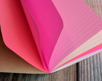 PEONY Traveler's Notebook Insert - Available in 8 sizes