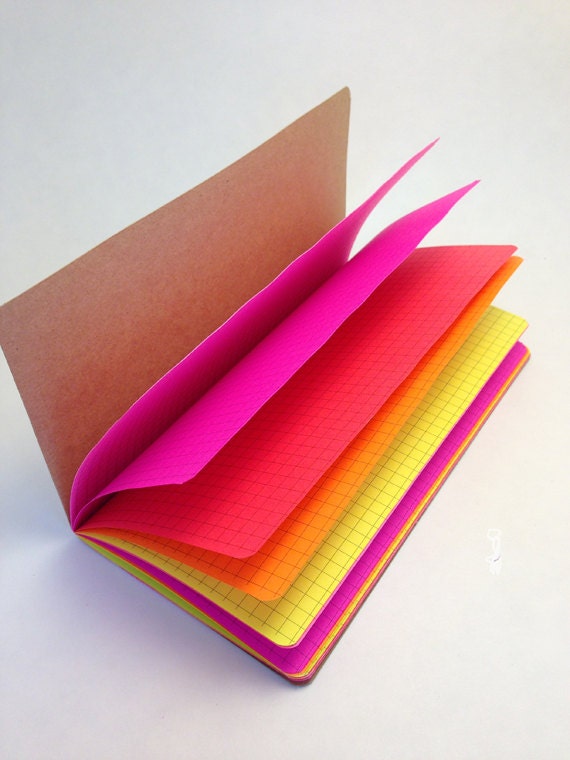 RED HOT Traveler's Notebook Insert - Choice of Patterns and 8