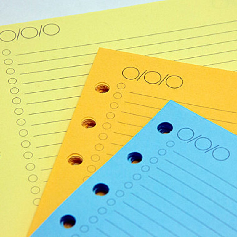 Perforated Notebook A5 - Etsy