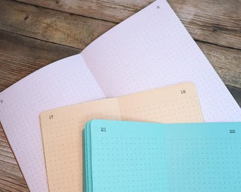 COLLECTIONS with Index  Traveler's Notebook Insert   - Choice of 23 colors and 8 sizes