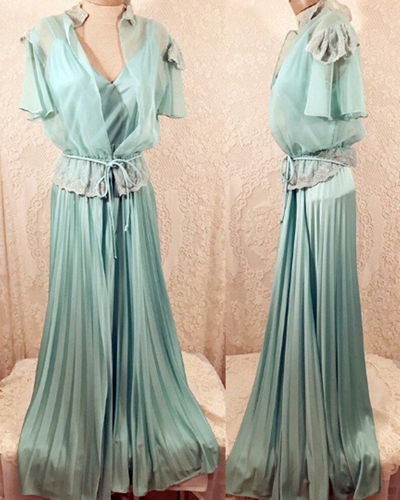 vintage 70s evening dress