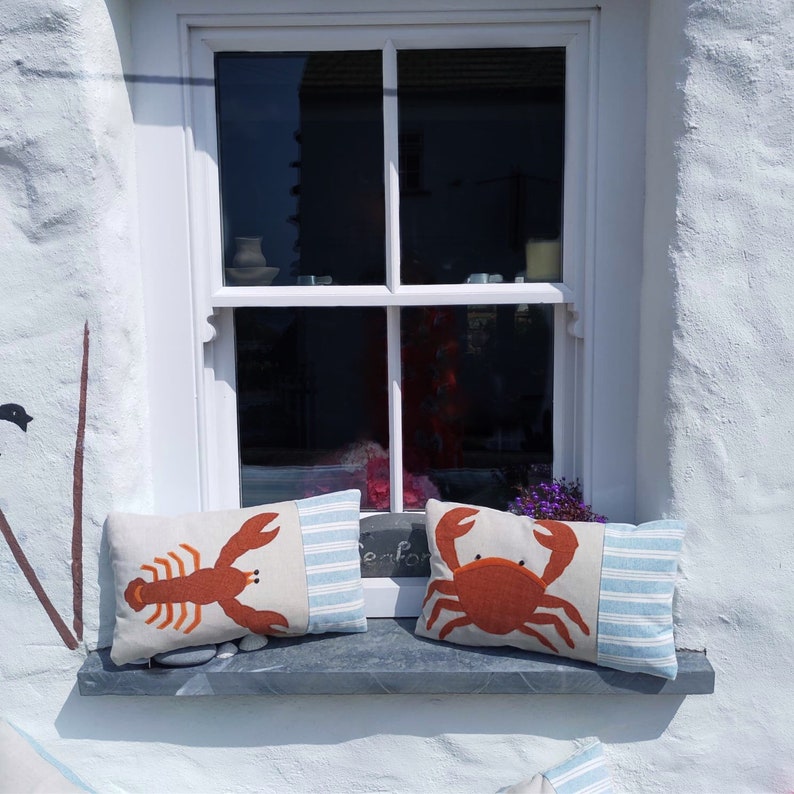 Handmade Crab cushion image 2