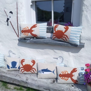 Handmade Crab cushion image 3