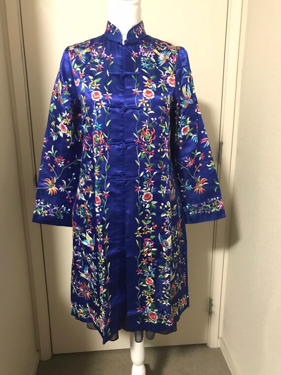 asian silk robe