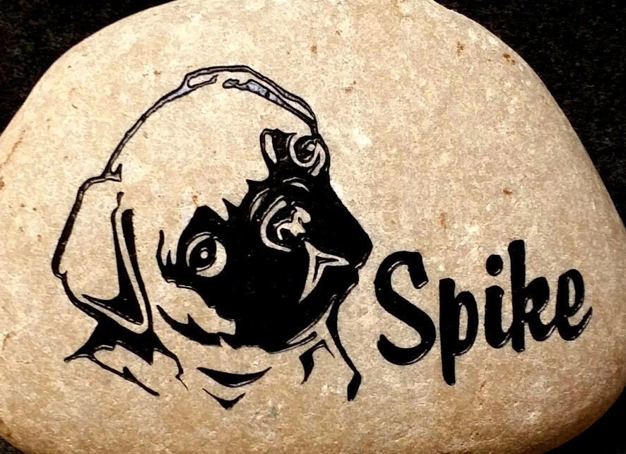 pug memorial stone