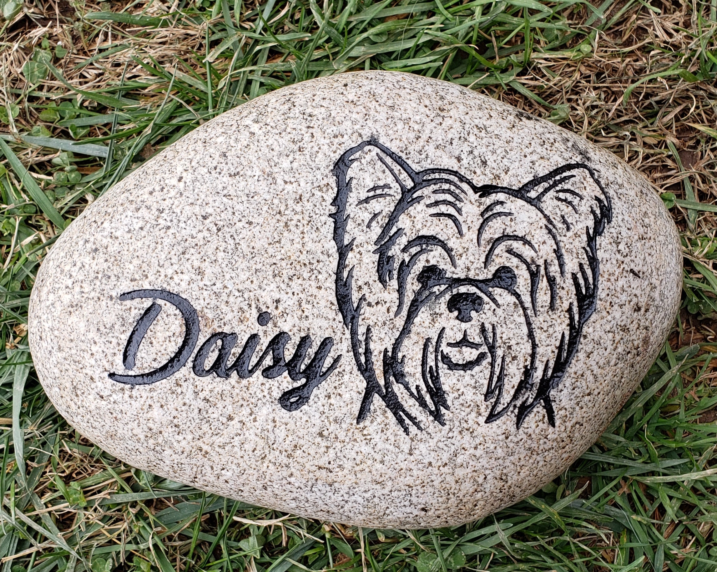 Any BREED DOG MEMORIAL Stone 9/10 or 7/8 Choice of Etsy 日本