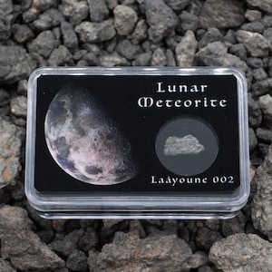Large Moon STEM Meteorite Rock Box
