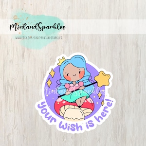 Wensfee - Jouw wens is hier! Stickers