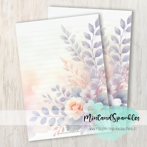 Sonntag Nachmittag Blumen Brief Briefpapier Blättern