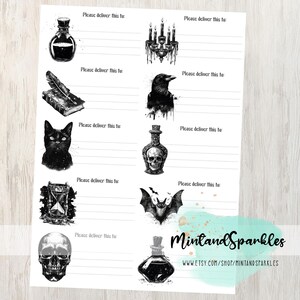 Black Magic PDT Stickerlabels