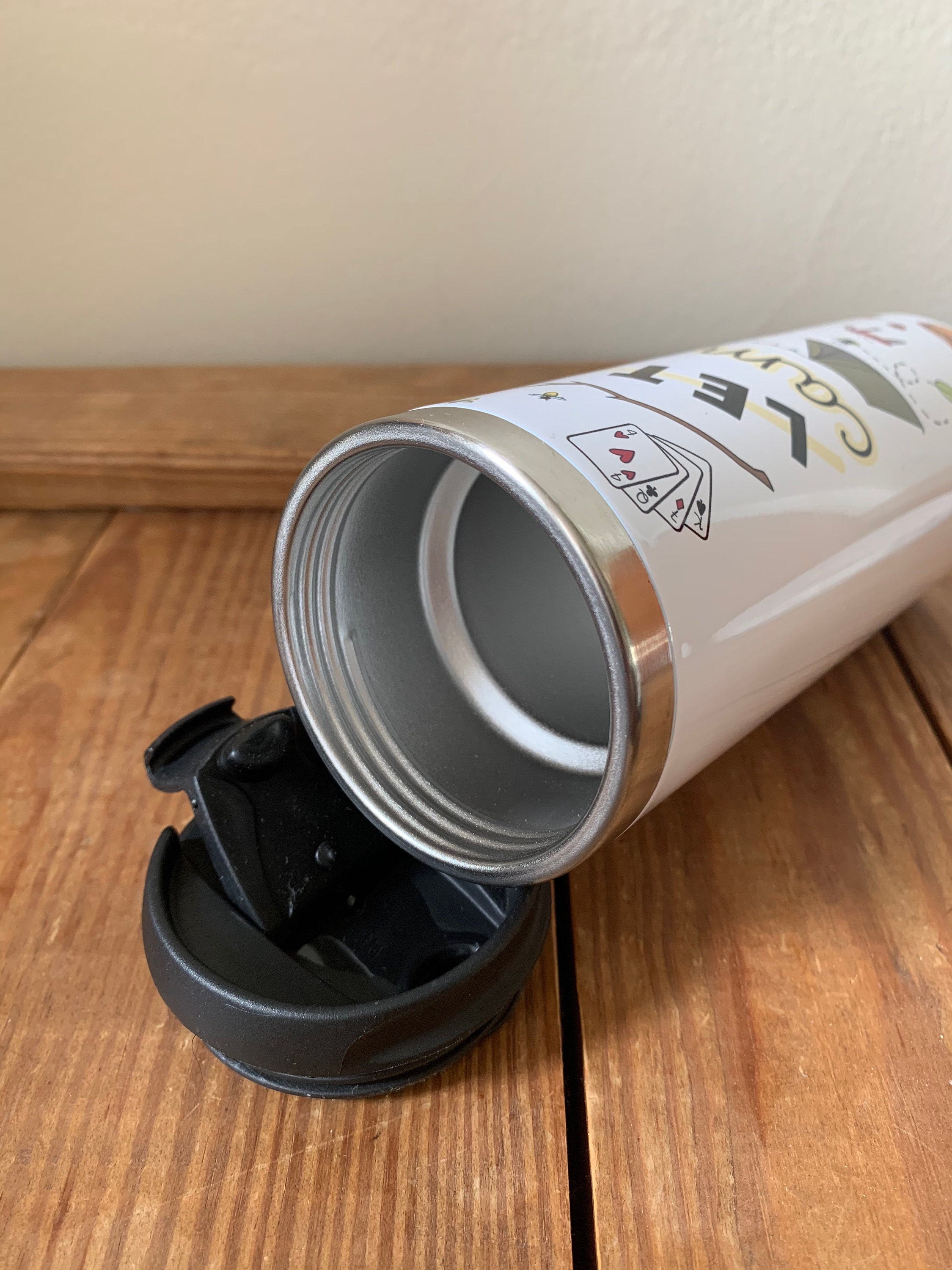 Let's Go Camping Travel Mug Camping Coffee Mug Etsy