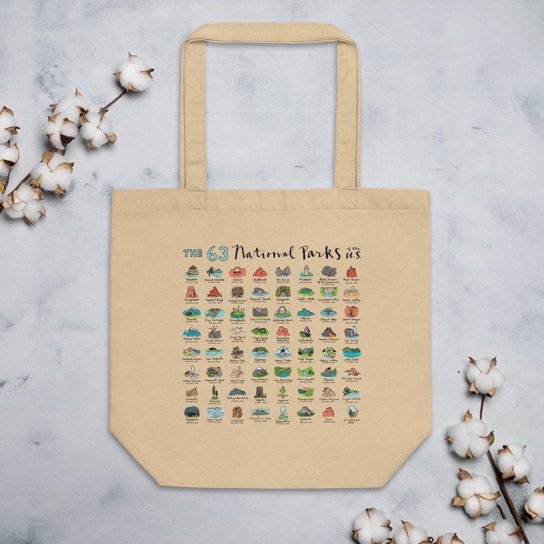 LemonadePixel National Parks Tote Bag - Thumbnail 2