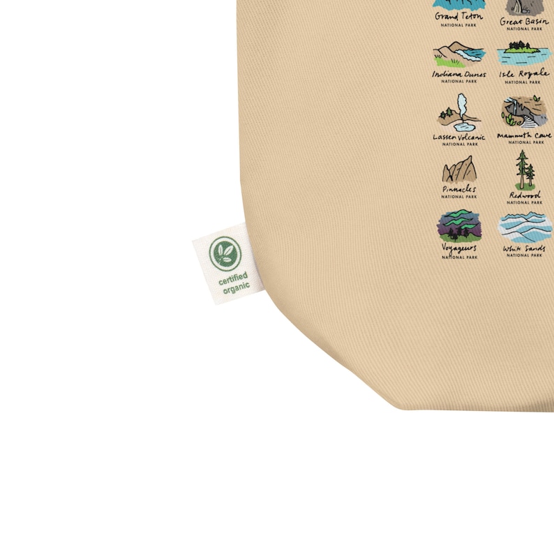 LemonadePixel National Parks Tote Bag - Thumbnail 4