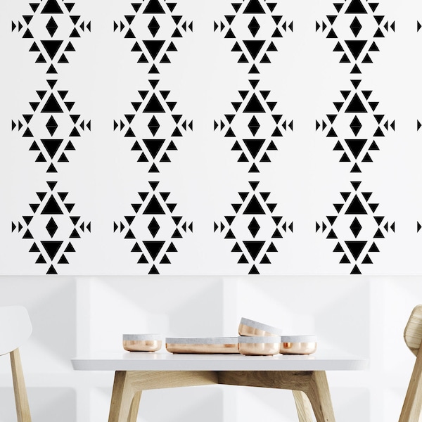 Tribal Wall Decal Etsy