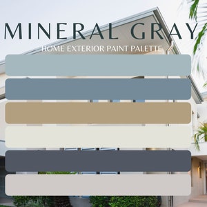 Exterior Modern Coastal Paint Colors, Beach House Exterior Paint Color Collection, Exterior Coastal House Paint, Exterior Paint Color Home