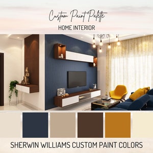 Custom Home Paint Palette, Custom interior, Entire Home Custom Interior Paint Package, Interior Paint Color Consultation, Color Scheme