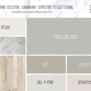 Minimalist Whole Home Paint Palette: Scandinavian Decor (Digital Download)