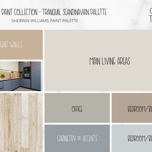 Skandinavische Farbpalette: Ruhige, neutrale Farben (Digitaler Download)