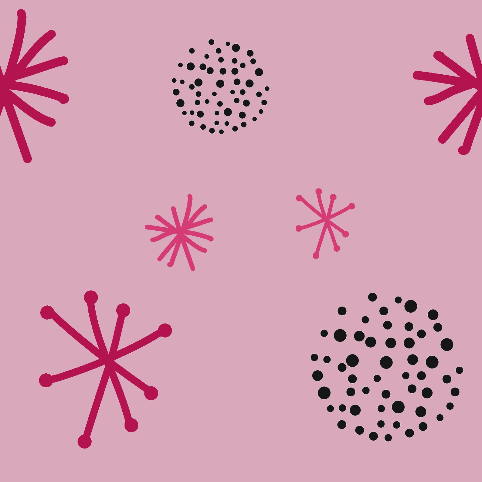 Mid Century Modern Stencil Medium Wall Stencil Modern Hand Etsy