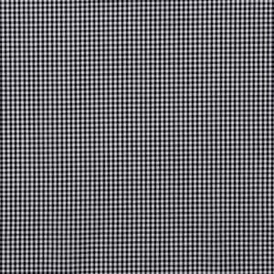 Katoen &#39;SMALL CHECK&#39; Marine Wit