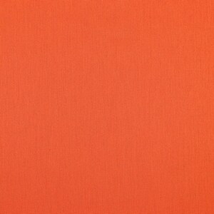 May include: Solid orange fabric with a subtle texture.
