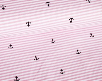 Jersey 'ANCHOR & STRIPES' Pink
