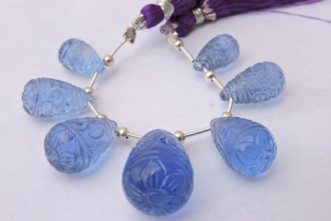 Bracelet Iolite Bleue Argent 925 Fait Main – Taille 7-8 Pouces, Bijou Femme/homme