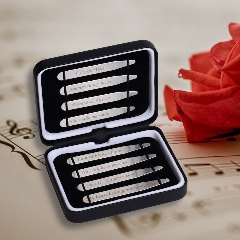 8 Love Note Personalized Collar Stays in a Luxurious Gift Box image 1