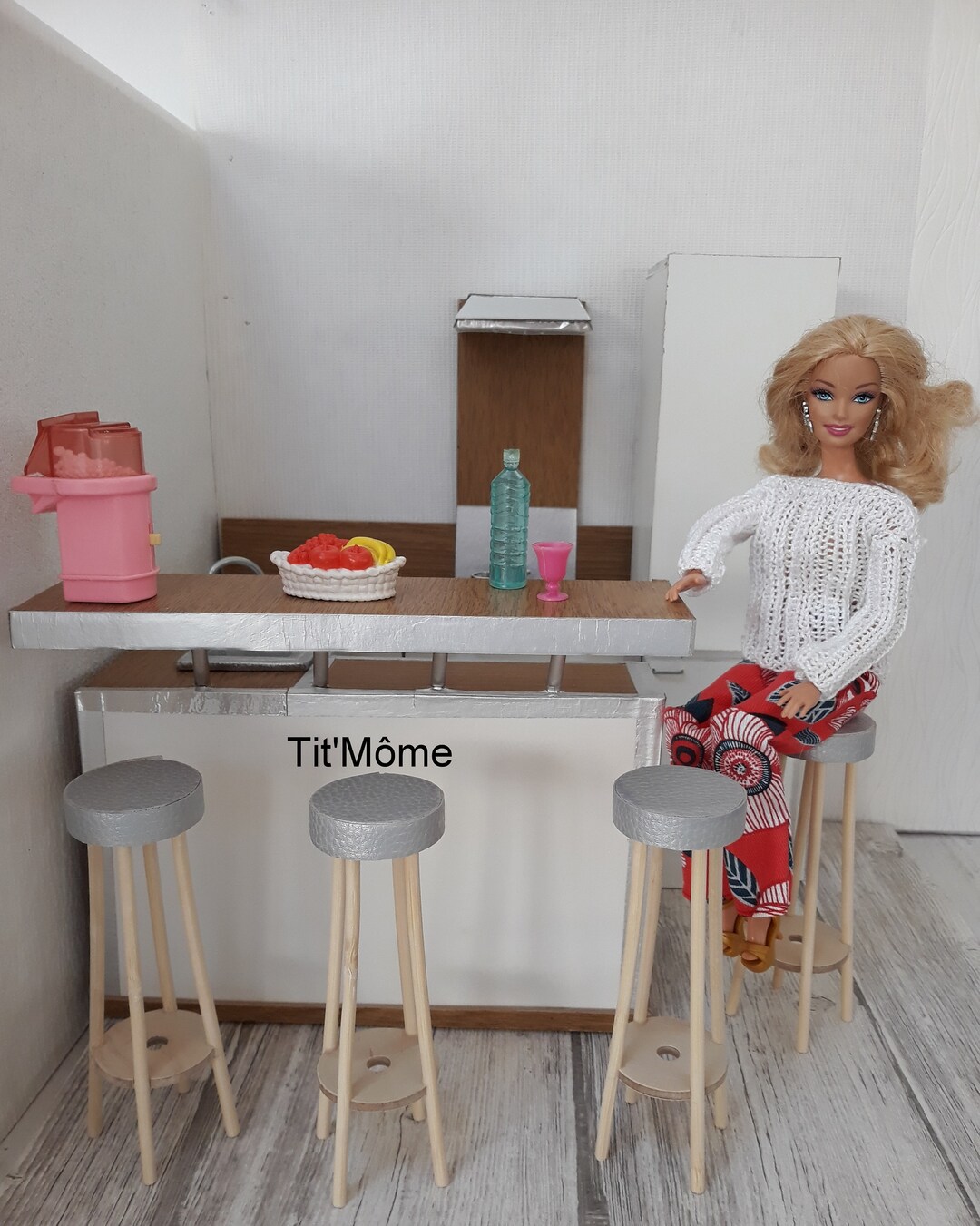 Barbie Doll Kitchen/barbie Doll Furniture/barbie Doll Etsy