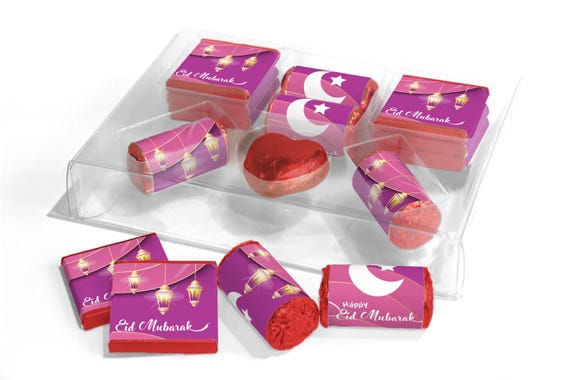 EID Large Combo Box - EID GIFTS - Neapolitan Chocolates/Heart/Love Heart Sweets - V6