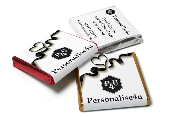Business Chocolates - Personalised Gifts - Neapolitan Chocolates - Giveaways / Promotion