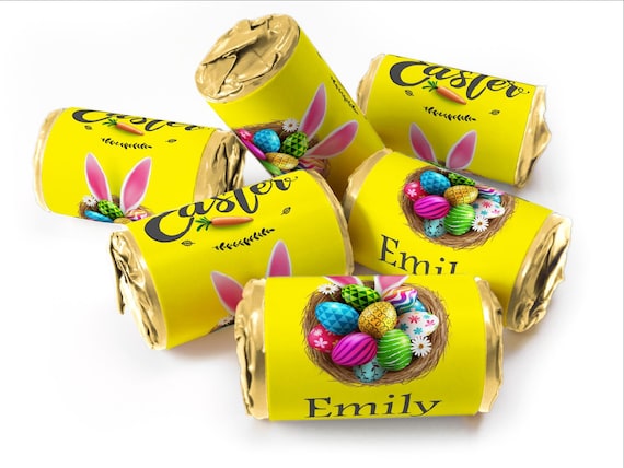 Easter Sweets - Easter Gifts - Favors - Love Heart Sweets with Inner Foil choices - V2