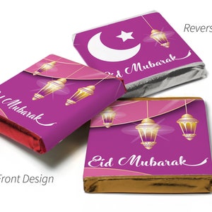 EID Mubarak Chocolates - Favours - Neapolitan Chocolates - V6