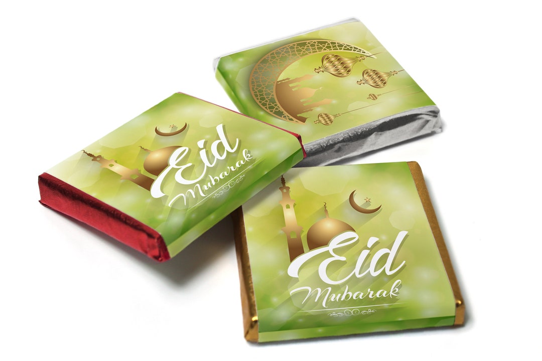 EID Mubarak Chocolates Favours Neapolitan Chocolates V2 Etsy