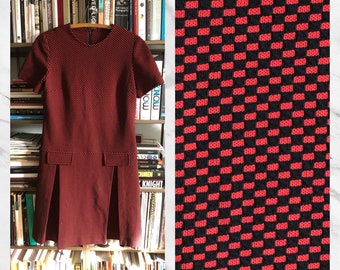 red checkered dress outfit