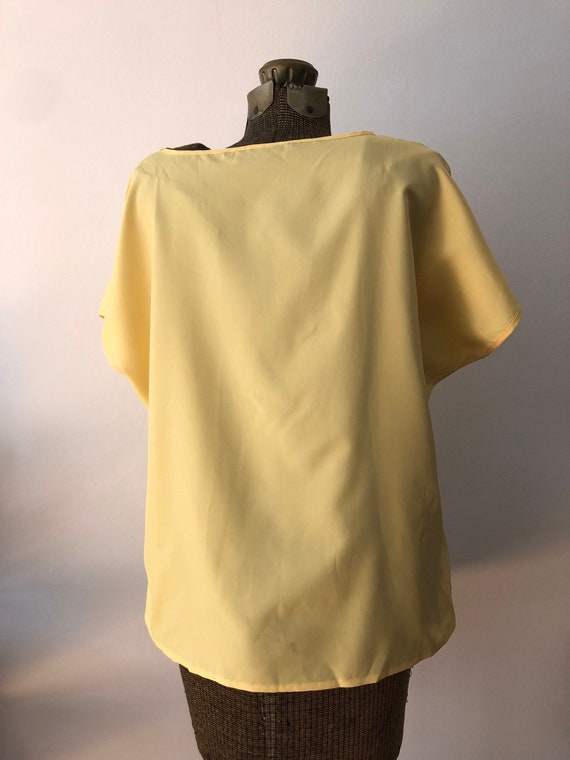 Vintage Yellow Tee, 1980s-1990s - image 3