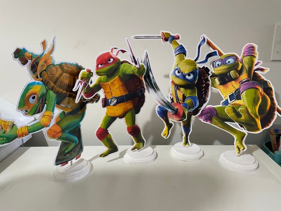 Centres de table Teenage Mutant Ninja Turtles, centres de fête d' anniversaire TNMT, fête TNMT, -  France