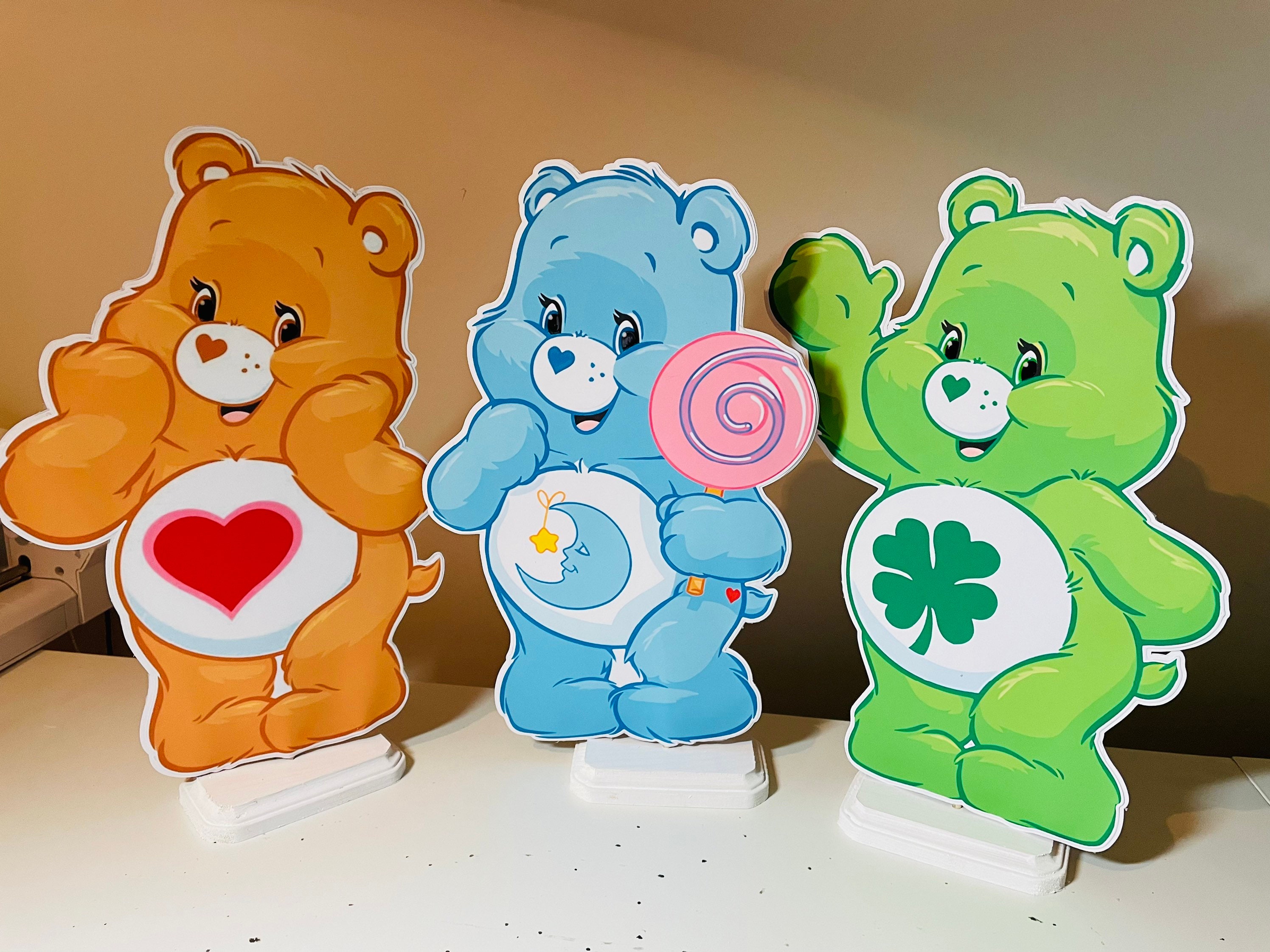 How To Make Care Bear Centrepieces, FREE Printables & Step By Step Video  Tutorial, Ellierosepartydesigns.com
